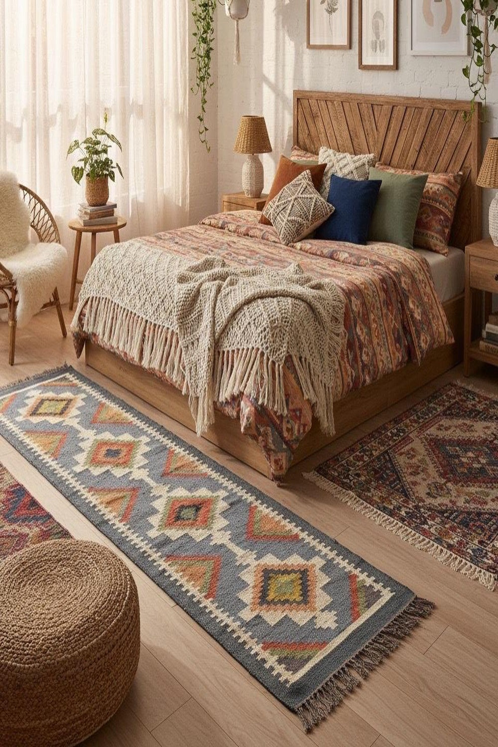 Bedroom Rug Placement: Sizes, Positions and Material Guide