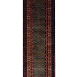 Khoruzi – Hand Knotted Wool Rug in Black/Brown