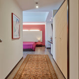 Gulshaan - Hand Knotted Silk Rug In Cream/ Mushroom