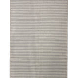 Ahaan Loom – Hand Woven Wool Rug in Stone Grey/Ivory