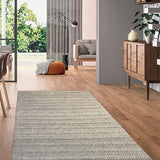 Reva Weave – Hand Woven Wool Rug in Grey