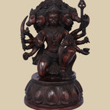 Panchamukhi Veer Hanuman – Sculpture in Brass