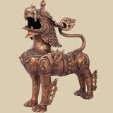 Majestic Lion – Sculpture in Brass