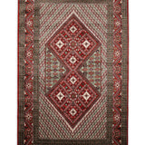 Yasmani Blossom – Hand Knotted Wool Rug in Sangria Maroon/Cream