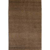 Mahestan – Hand Knotted Wool Rug in Beige/Black