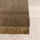 Mahestan – Hand Knotted Wool Rug in Beige/Black