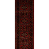 Gulvar – Hand Knotted Wool Rug in Rust/Black