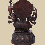 Panchamukhi Veer Hanuman – Sculpture in Brass