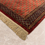 Roudbar – Hand Knotted Wool Rug in Rust/Brown