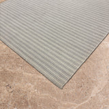 Ahaan Loom – Hand Woven Wool Rug in Stone Grey/Ivory