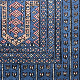 Aariz – Hand Knotted Wool Rug in Prussian Blue