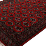 Afsar-e-Farrokht – Hand Knotted Wool Rug in Rust/Brown