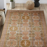 Sukhan – Hand Knotted Silk Rug in Grey/Beige