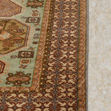 Sukhan – Hand Knotted Silk Rug in Grey/Beige