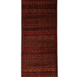 Agnirang Path – Hand Knotted Wool Rug in Rust