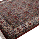 Saundarya – Hand Knotted Wool Rug in Rust/Cream