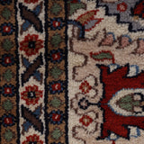 Saundarya – Hand Knotted Wool Rug in Rust/Cream