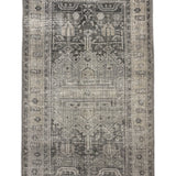 Safaid-e-Zamana – Hand Knotted Wool Rug in Grey/Beige
