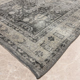 Safaid-e-Zamana – Hand Knotted Wool Rug in Grey/Beige