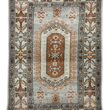 Khaak-e-Virasat – Hand Knotted Wool Rug in Grey/Brown