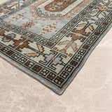 Khaak-e-Virasat – Hand Knotted Wool Rug in Grey/Brown