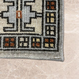Khaak-e-Virasat – Hand Knotted Wool Rug in Grey/Brown
