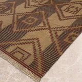 Bhumi Rekha – Hand Woven Jute Rug in Brown