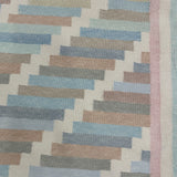 Aarohi Prism – Hand Woven Cotton Rug in Pastel Multicolor
