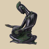 Tribal Musician – Sculpture in Brass