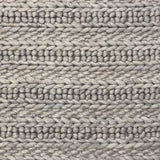 Reva Weave – Hand Woven Wool Rug in Grey