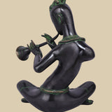 Tribal Musician Shehnai  – Sculpture in Brass