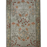 Gulzar-e-Nargis – Hand Tufted Wool Rug in Pistachio Green