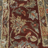 Rang-e-Gulzar – Hand Tufted Wool Rug in Red/Ivory