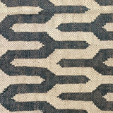 Switchline – Hand Woven Jute Rug in Beige/Black