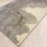 Terrain Cherom – Hand Tufted Wool Rug in Beige/Tan Brown