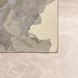 Terrain Cherom – Hand Tufted Wool Rug in Beige/Tan Brown