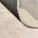 Terrain Cherom – Hand Tufted Wool Rug in Beige/Tan Brown