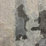 Clay Cherom – Hand Tufted Wool Rug in Light Grey/Slate Grey