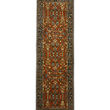 Zareh – Hand Tufted Wool Rug in Rust/Black