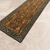 Zareh – Hand Tufted Wool Rug in Rust/Black