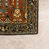 Zareh – Hand Tufted Wool Rug in Rust/Black