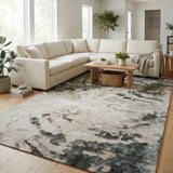 Emerald Cherom  – Hand Tufted Wool Rug in Emerald Green/Ivory