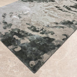 Emerald Cherom  – Hand Tufted Wool Rug in Emerald Green/Ivory