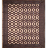 Mehrdast – Hand Knotted Wool Rug in Cream/Brown