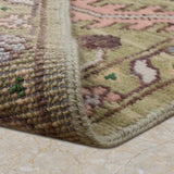 Verdanaar – Hand Knotted Wool Rug in Lime Green