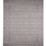 Safirya – Hand Knotted Wool Rug in Cream/Light Grey