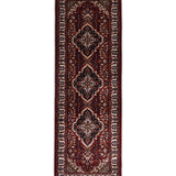 Shahanshah – Hand Knotted Wool Rug in Reddish Maroon/Cream