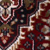 Shahanshah – Hand Knotted Wool Rug in Reddish Maroon/Cream