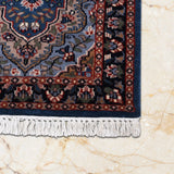 Lajvard – Hand Knotted Wool Rug in Indigo Blue/Navy Blue
