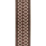 Aqsu – Hand Knotted Wool Rug in Cream/Brown
